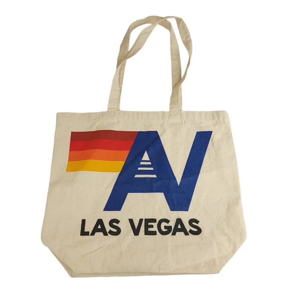 Aviator Nation Canvas Tote Bag AV Clothing Store Surfer Surf And Skate - Picture 2 of 6